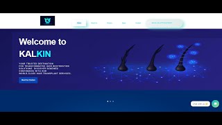 Creating an Advanced Hospital Website - Kalkin Hair Transplant | HTML5, CSS3, JavaScript, Live Chat,