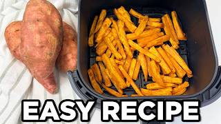 Crispy Sweet Potato Fries in the Air Fryer: Ready in Minutes!