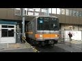 地下鉄なのに　踏切を通過する！？シーン