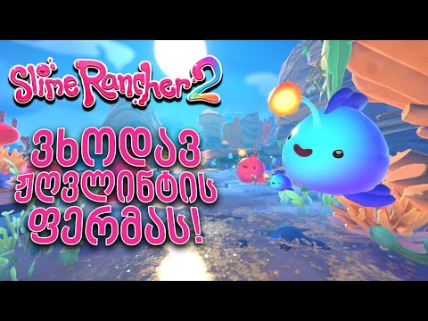 ახალი სლაიმები და ოცნების ფერმის მოხოდვა!!! - Slime Rancher 2 #3