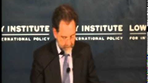 Lowy Institute - Prof Hugh White - Part 3 of 8