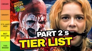 The Most Overrated and Underrated Horror Sequels | Tier List