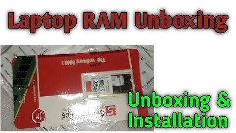 Ddr2 2gb ram Unboxing and review || laptop ram unboxing || with installation ||