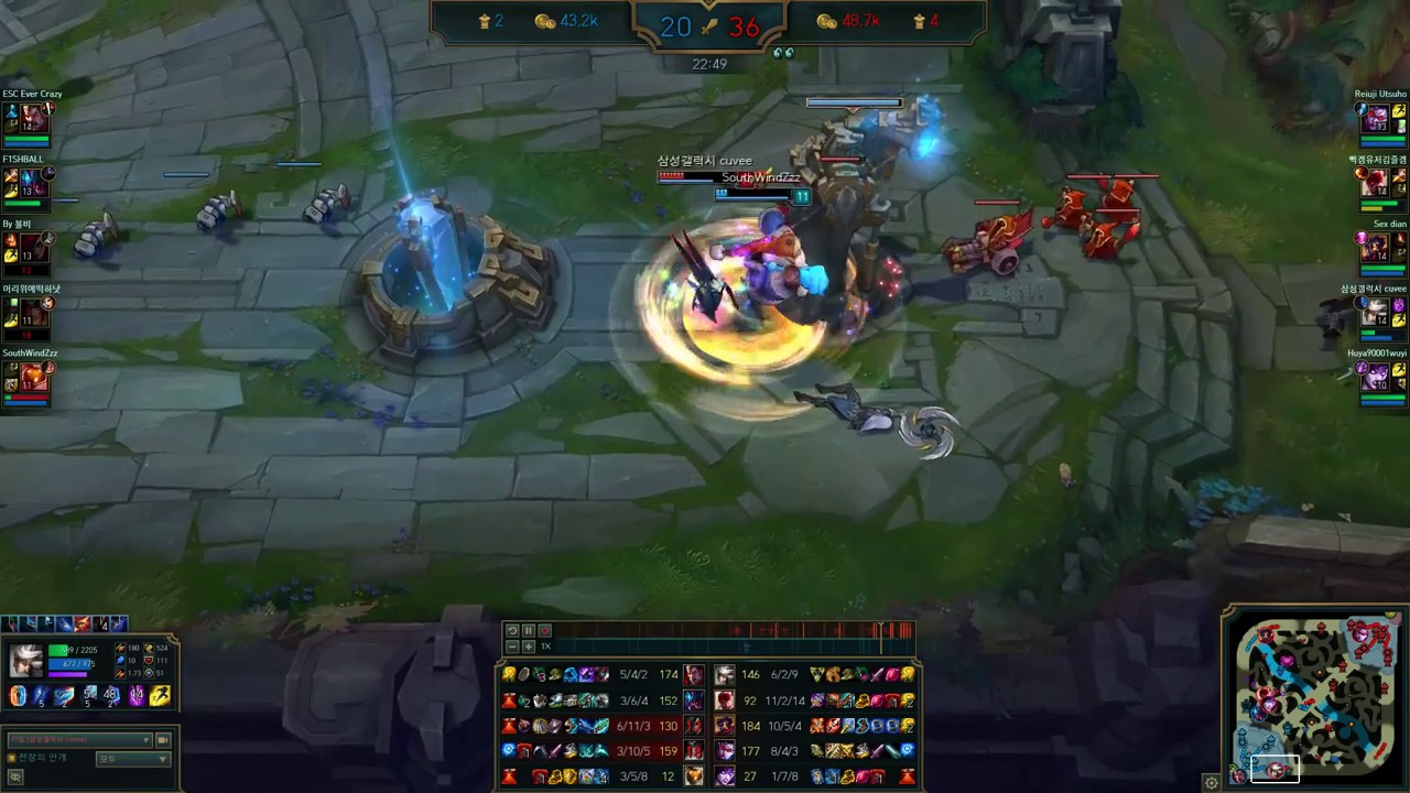 SSG CuVee - Camille contra Darius ESC Ever Crazy - KR LOL Highlights | 큐베 카밀