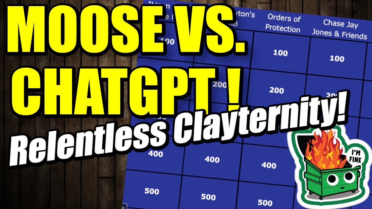Owens v. Echard Jeopardy: Moose vs. ChatGPT!  Can ChatGPT correctly clear the board?!  Lets find out