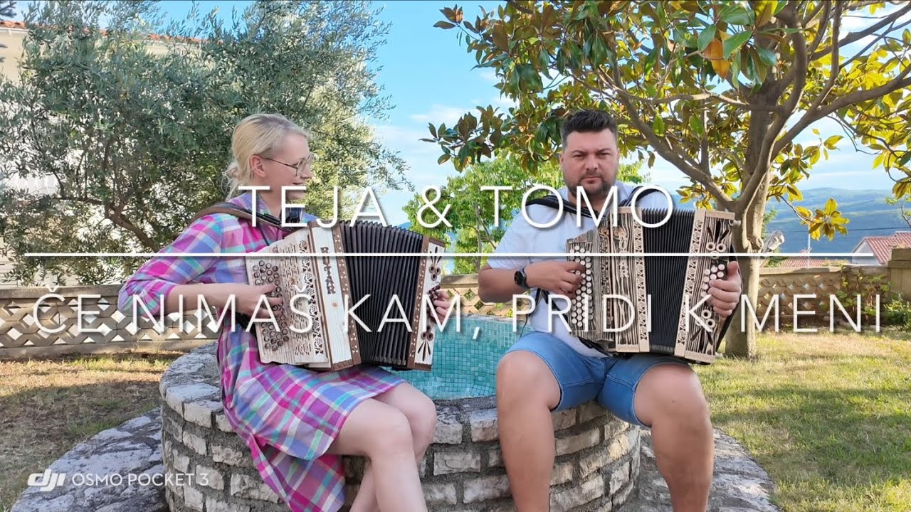 Teja&Tomo ~ Če nimaš kam, pridi k meni (Ansambel Toneta Rusa)