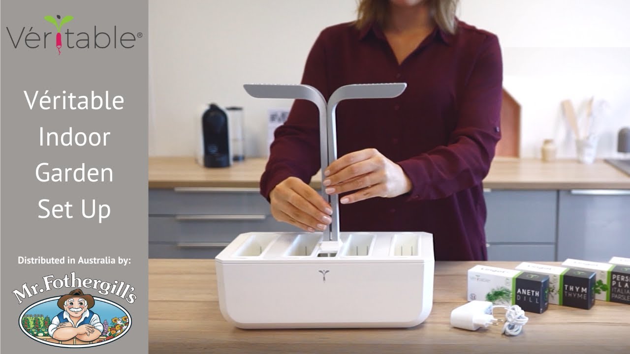 Véritable® Indoor Garden Set Up YouTube