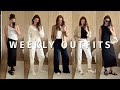 What I Wore In A Week | Spring Outfits
