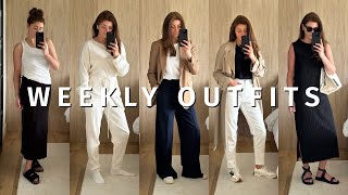 What I Wore In A Week | Spring Outfits