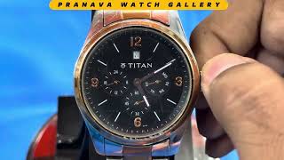 How to #Time #Date #Day #Settings #Multifunction #Titan #men #watch #pranavawatchgallery #9493