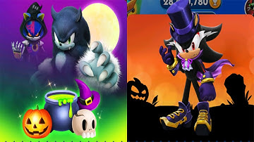 Sonic Dash Racing Game - Halloween Event Vampire Shadow (android, ios) game