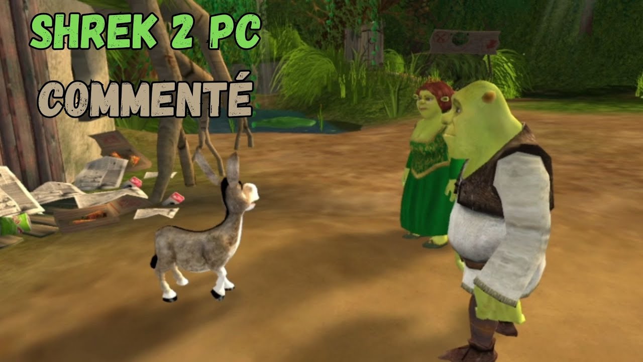 SHREK 2 PC playthrough [FR] (Le mal aimé...)