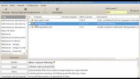 Como quitarle dansguardian ala canaima 3.o