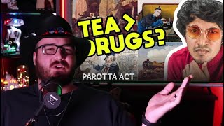 American Reacts to : Why India Drinks So Much Chai - Parotta Act (YouTube)