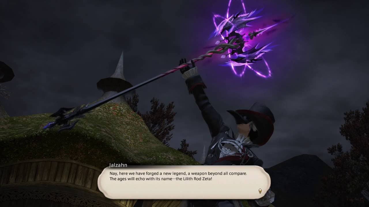 FINAL FANTASY XIV Lilith rod Zeta YouTube