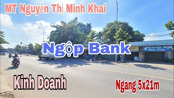Bán Đất Dĩ An ( 168 ) Mặt Tiền Nguyễn Thị Minh Khai Ngang 5x21m, Kinh Doanh Đa Nghề