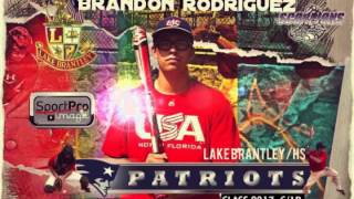 Celebrity Brandon J. Rodriguez 2017 C/1B recruiting Video Profile