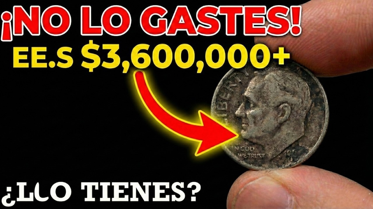 ¡NO LO GASTES! Si tienes este DIME de 10 Centavos eres MILLONARIO 🤑 (Lista Oficial)
