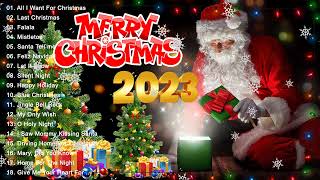Pop Christmas Songs Playlist 2023 || Ariana Grande, Justin Bieber, Mariah Carey Christmas Songs 2023