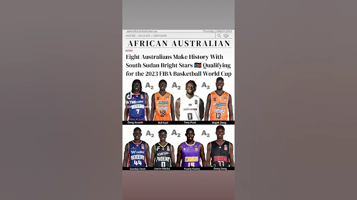 8 Australians qualify for FIBA 2023 Basketball World Cup with South Sudan. IG @AfricanAustralian - DayDayNews