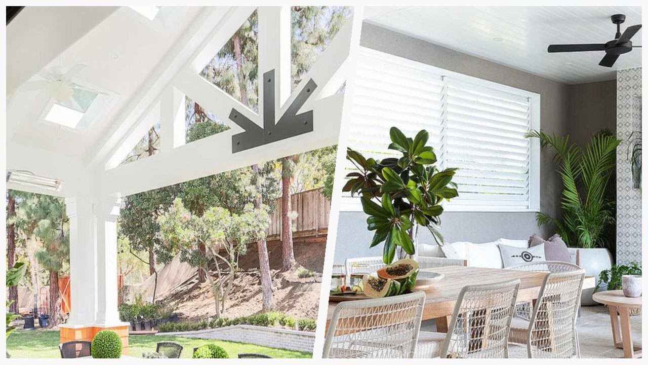 75 White Backyard Patio Design Ideas You'll Love ☆ - YouTube