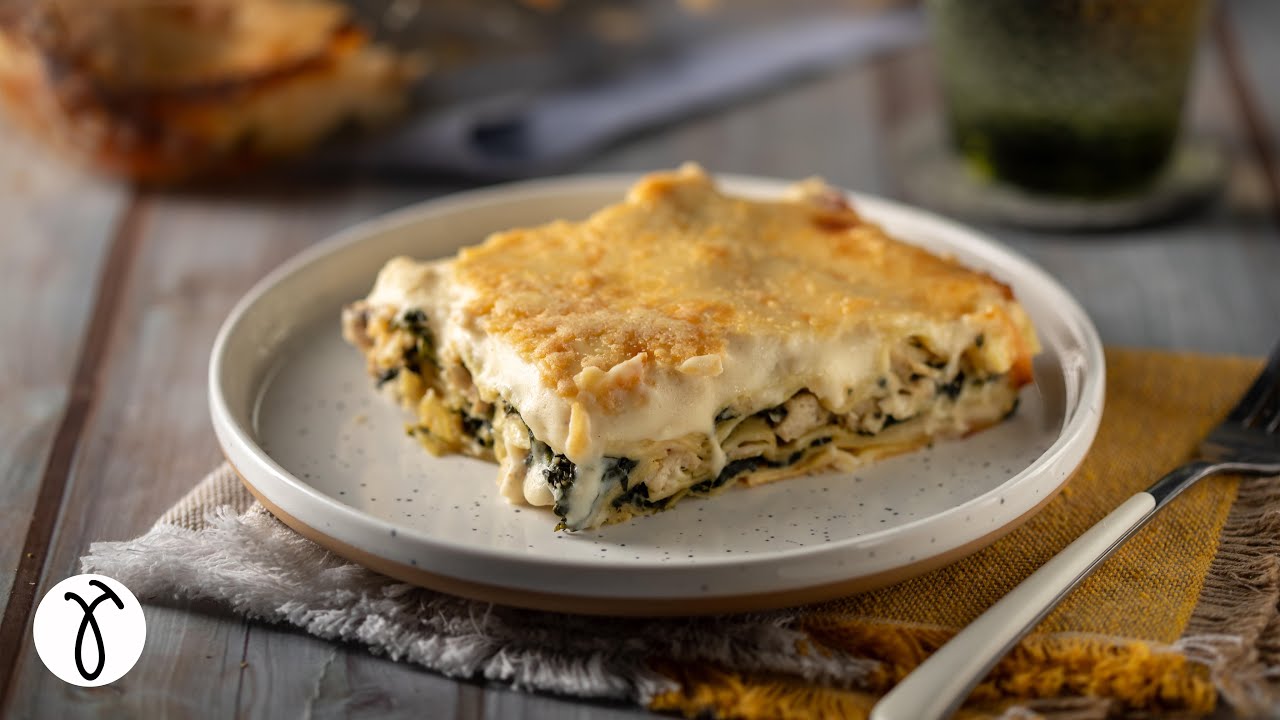 Θα λατρέψετε αυτά τα ΛΑΖΑΝΙΑ με κοτόπουλο και σπανάκι!  #tsoulomageiremata | Giorgos Tsoulis