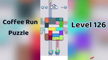 ☕ Coffee Run Puzzle Level 126 Walkthrough 🔍 | Coffee Run Level 126