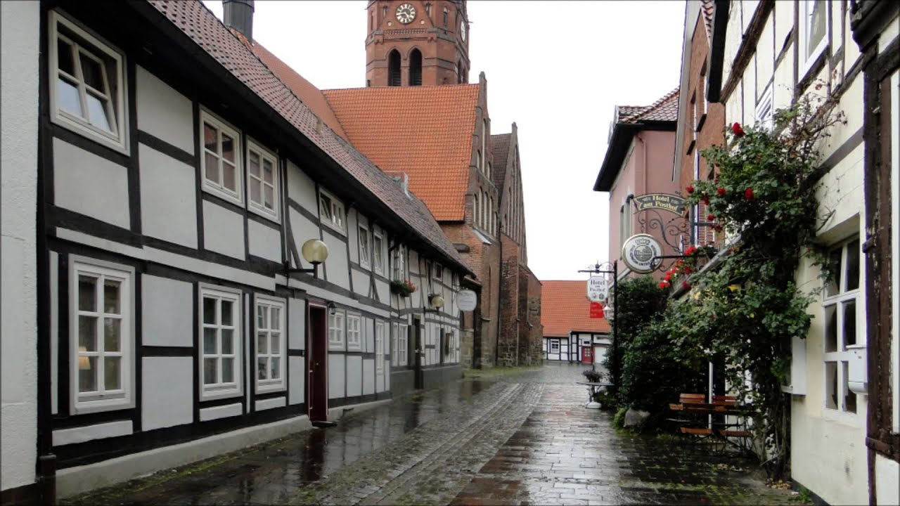 Germany: Nienburg at the Weser