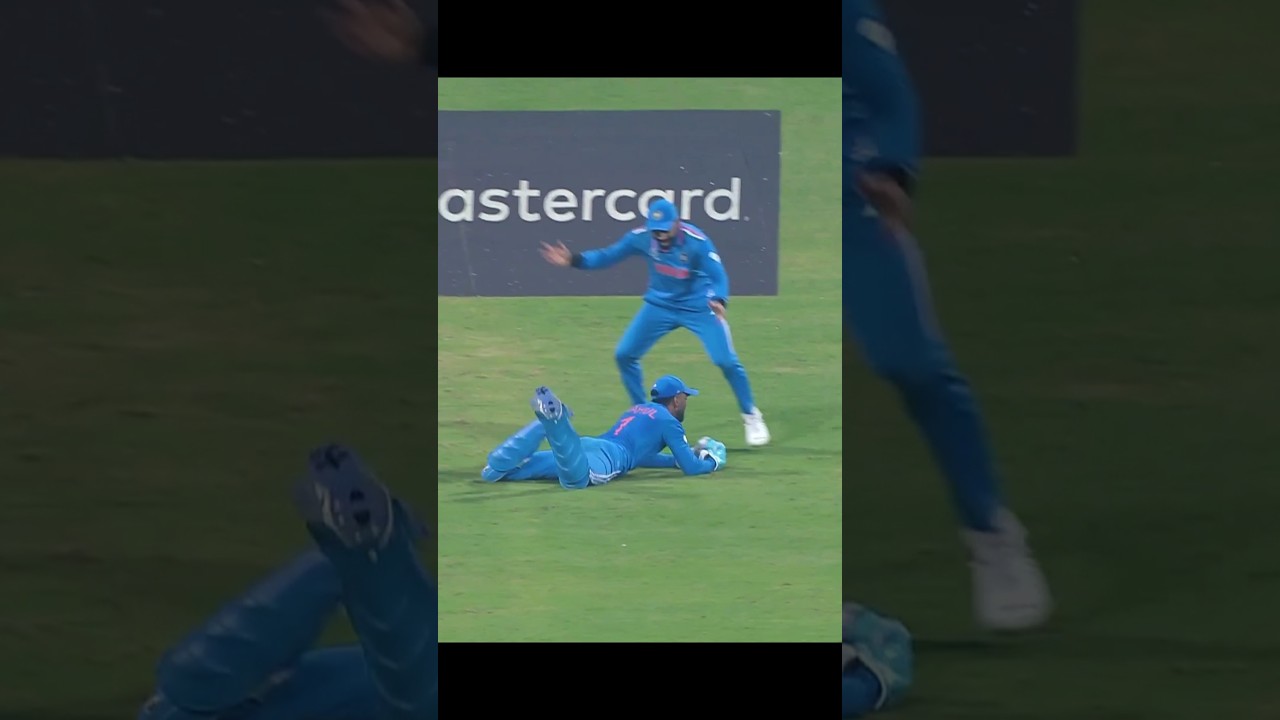 "KL RAHUL BEST CATCHES 2023 WORLD CUP ! STUNNING WICKET KEEPER MOMENT 