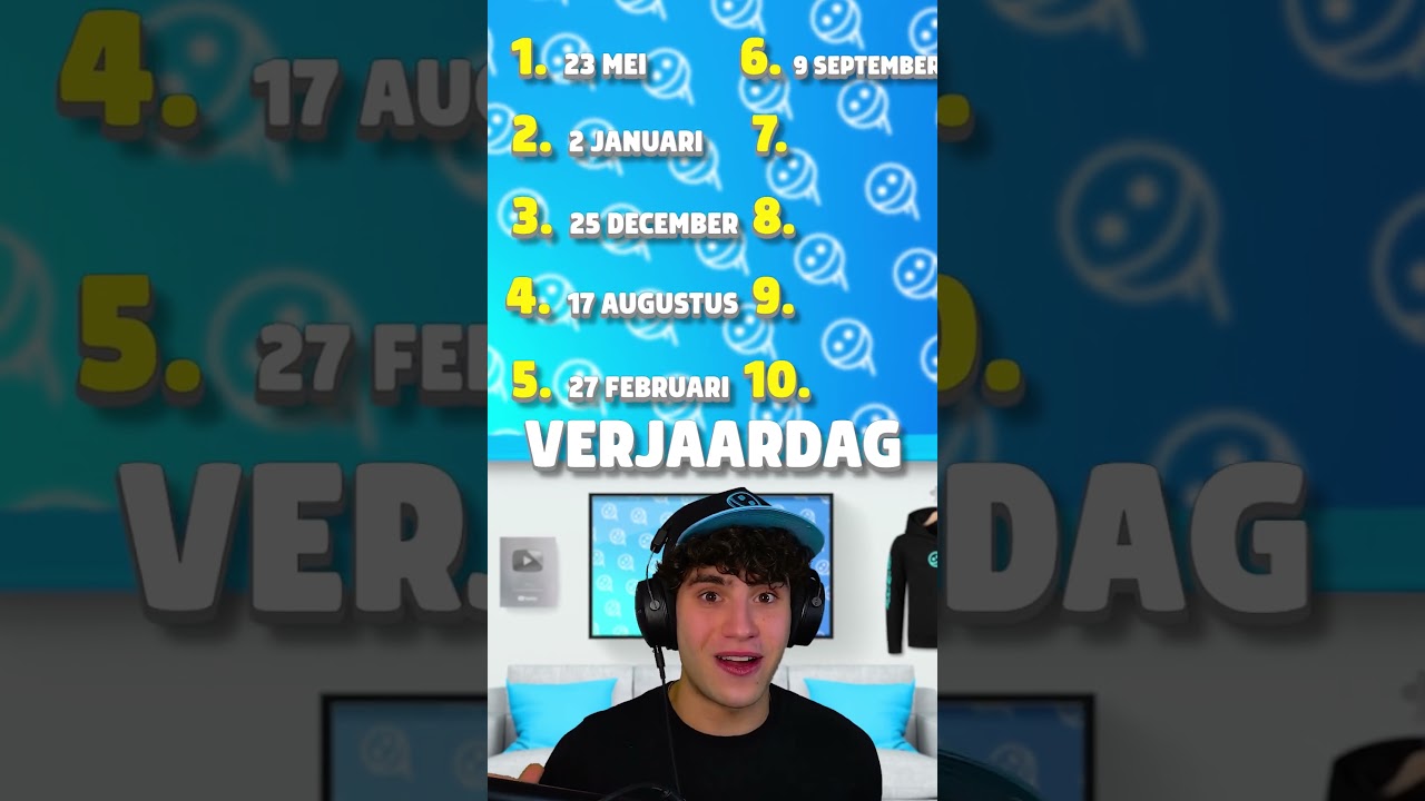 Is Dit Je Verjaardag...? 🥳
