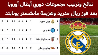 ترتيب مجموعات دوري أبطال أوروبا اليوم الثلاثاء 3-10-2023