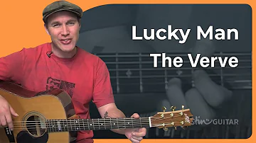 Lucky Man by The Verve | Easy Guitar