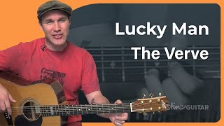 Lucky Man by The Verve | Easy Guitar