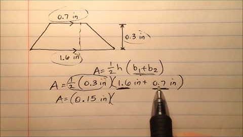 Area of a Trapezoid (CO.6.4.1.a.i)