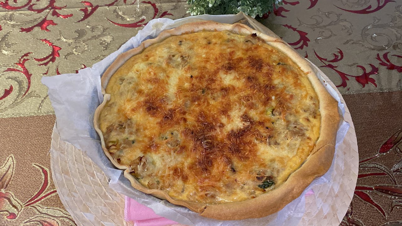 Tuna fish quiche recipe টুনা মাছ কুইচ রেসিপি BdFrYt YouTube