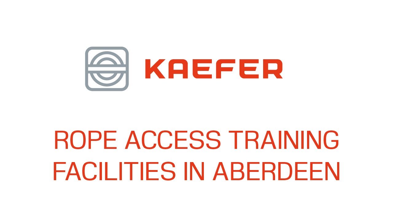 KAEFER's Rope Access Training Facilities in Aberdeen YouTube