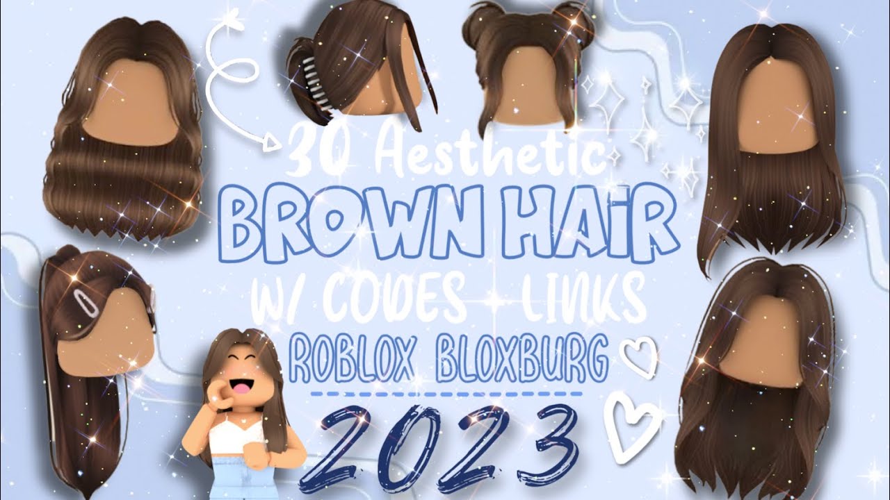 roblox #share #2023 #tutorial, Brown Hair