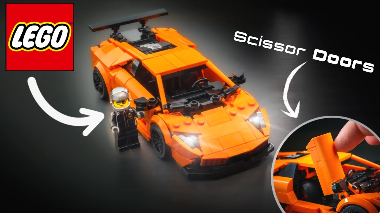 LEGO Lamborghini Murcielago SV | с открывающимися дверями… 🤯