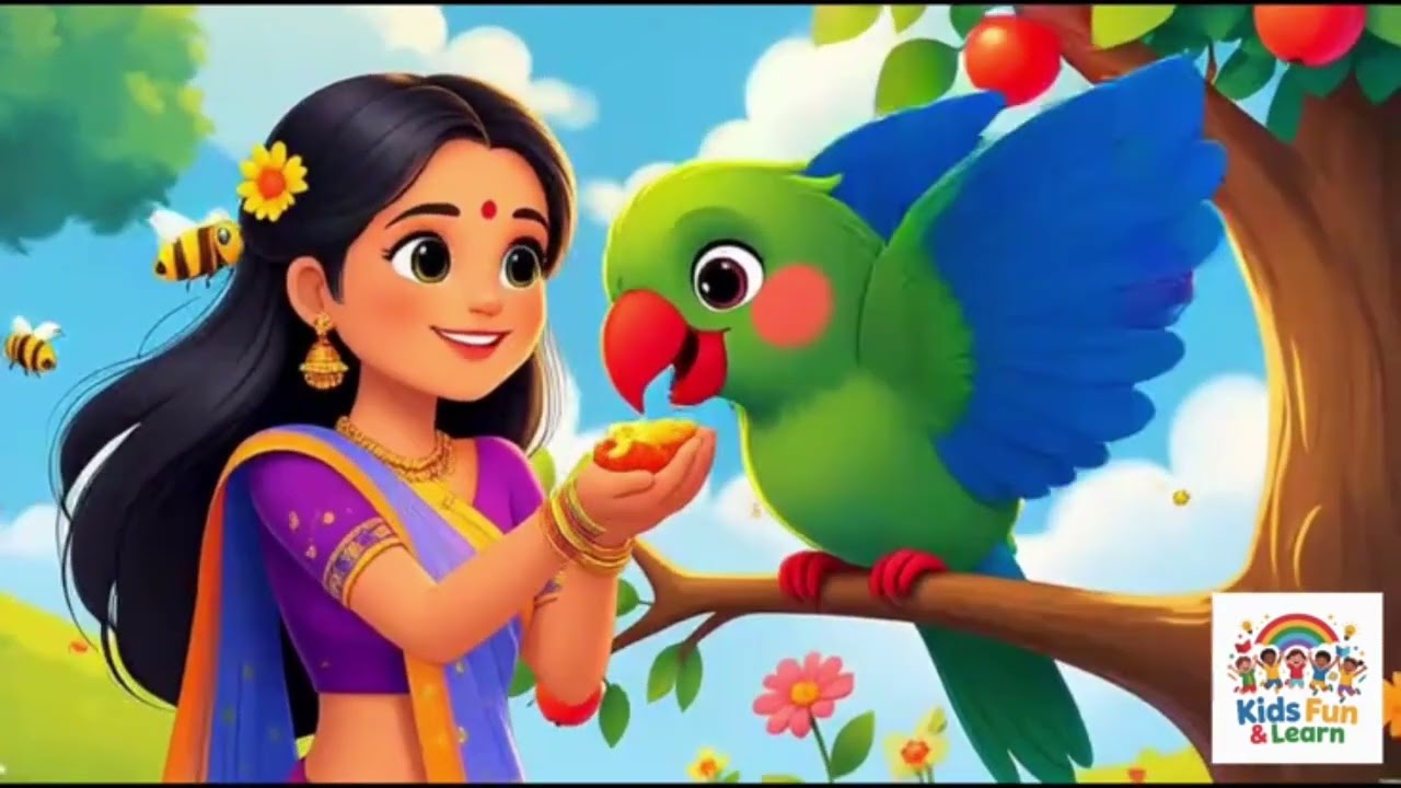 Main tota main tota | hindi rhymes|| funny video