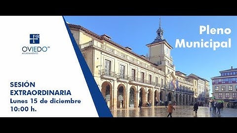 Pleno  extraordinario, 15 de diciembre de 2025