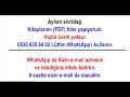 Shoemaster KİTAP ve EĞİTİM VİDEOLARI