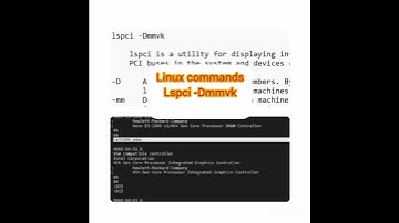 Linux commands for beginners | Linux debug cmd | lspci Linux command | Linux command #shorts