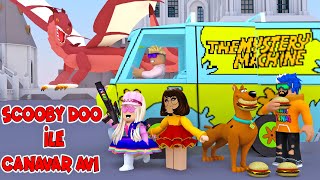 🐶 SCOOBY DOO İLE CANAVAR AVI HİKAYESİ 😱👻| ROBLOX ADOPT ME ! 🐉