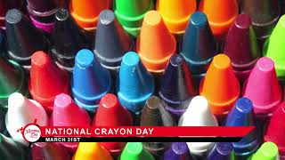 NATIONAL CRAYON DAY - MARCH 31 - National Day Calendar