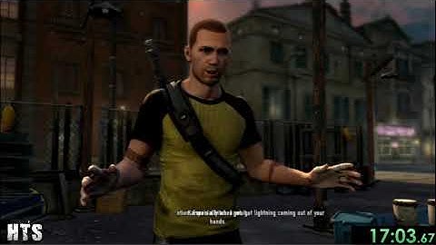 inFAMOUS 2 Any% Speedrun in 3:39:48 - HTS