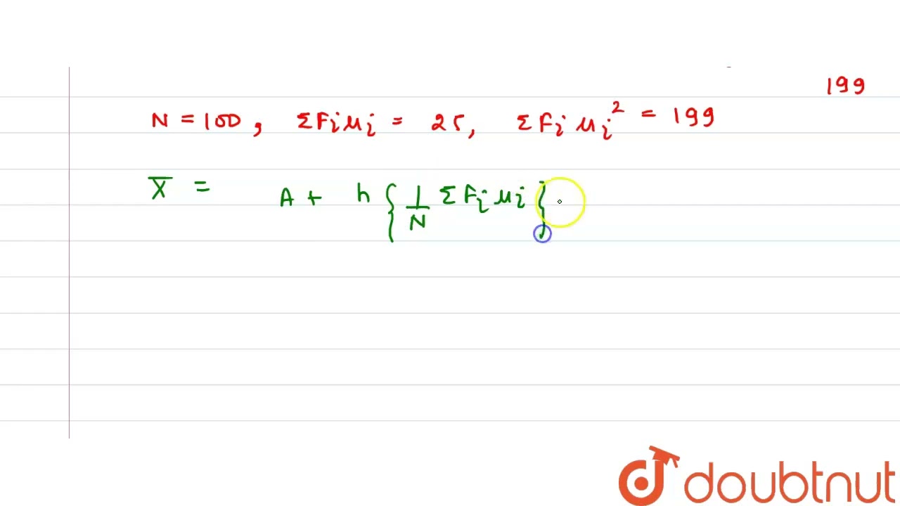 Given below are the diameters of circles (in mm) drawn in a design