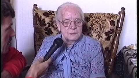 Hendrik en Leida te Selle 75 jaar getrouwd, archieffilm uit 1991