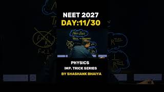 NEET 2027 | MOST IMPORTANT TRICK