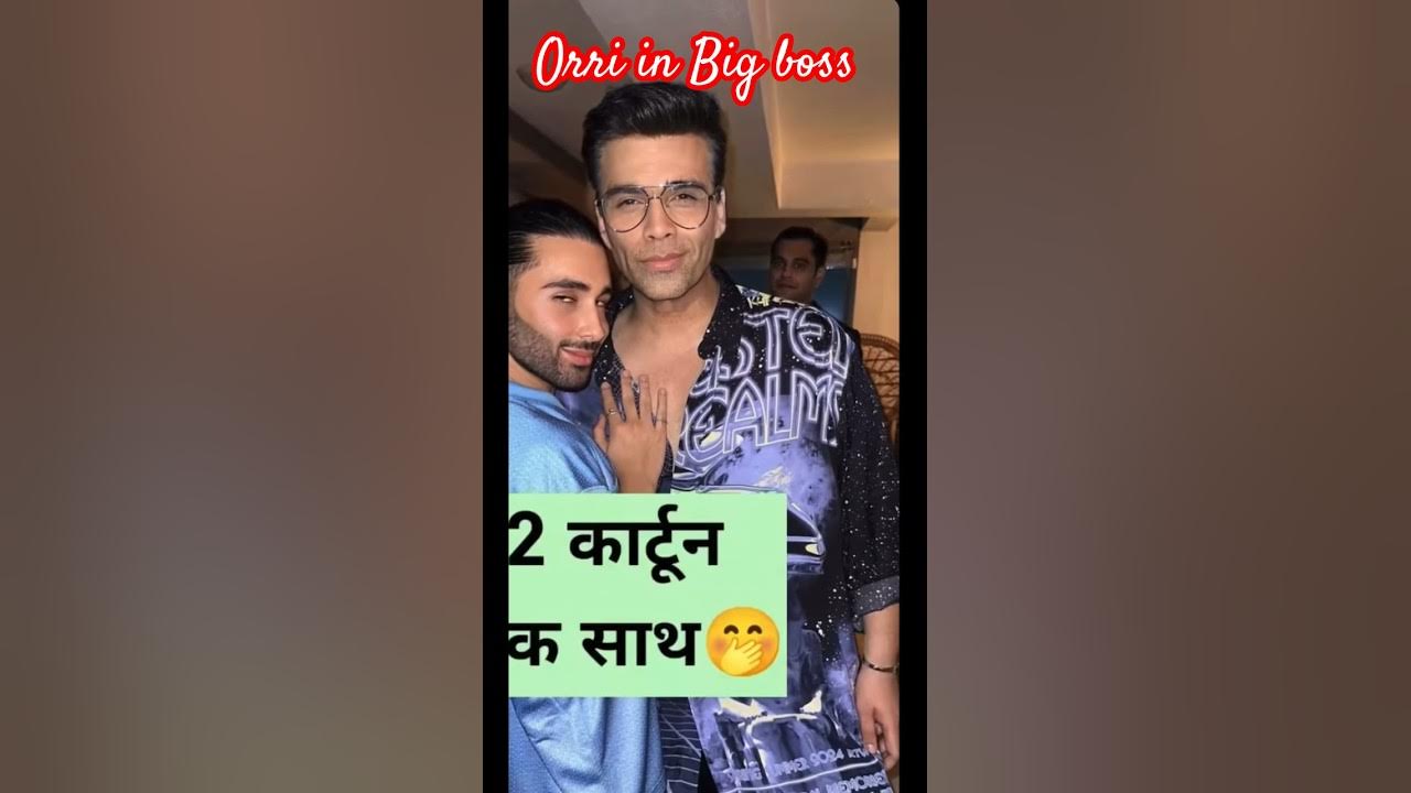 Big boss Orri in the house | Karan and Orri affair | #bollywood # ...