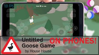 Untitled Goose Game 60-100FPS ON PHONES! | Skyline Emulator for Android